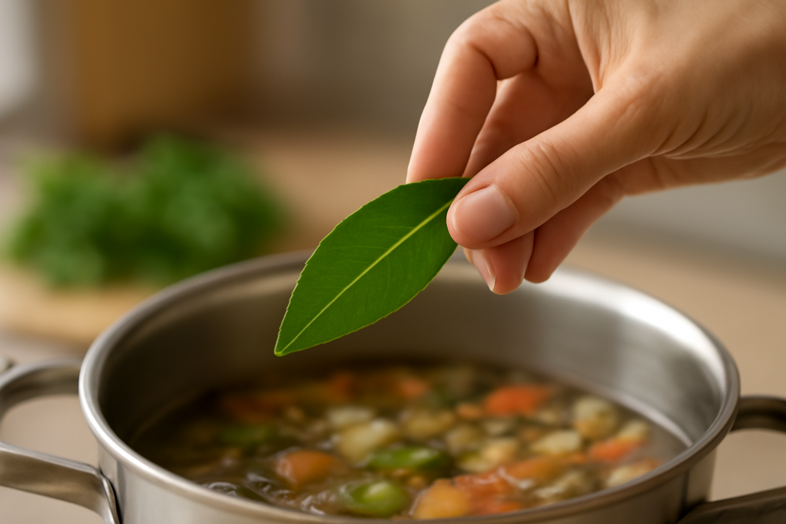 ローリエを取り出すタイミングはいつ？苦味を出さず香りを活かす目安3つ