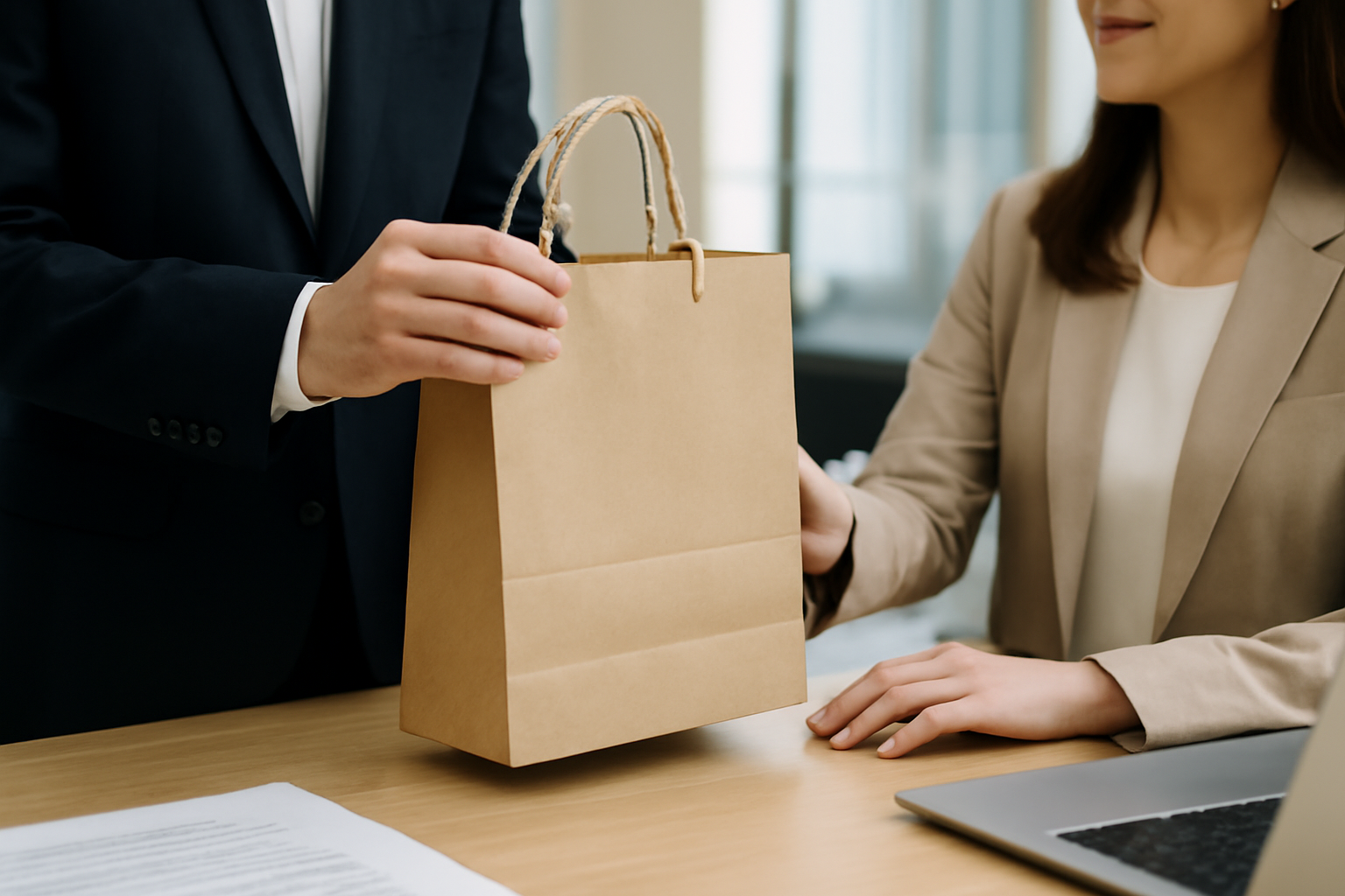 お土産を社内で配るときのメールは必要？置き場所案内とお礼の例文集