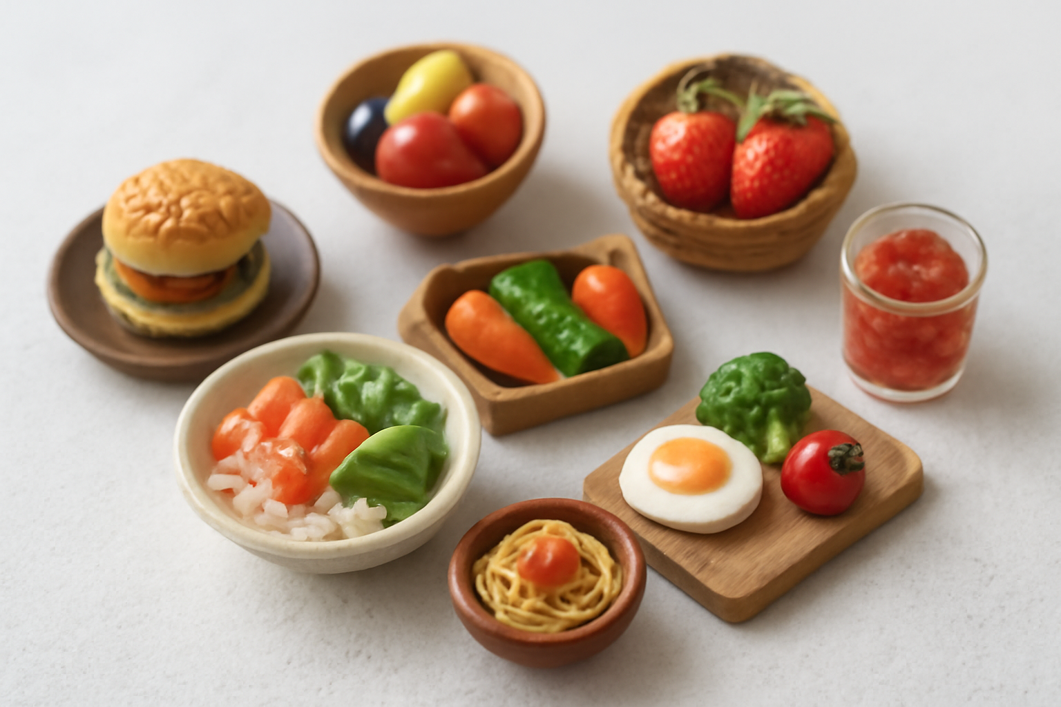 食べられるミニチュア食材はどこで売ってる？店舗と通販の探し方7選